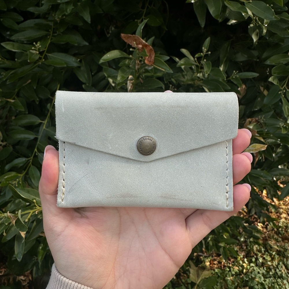 BELUGA!!!! 🐋 BNNU: Mini Envelope Wallet (Portland Leather Goods)